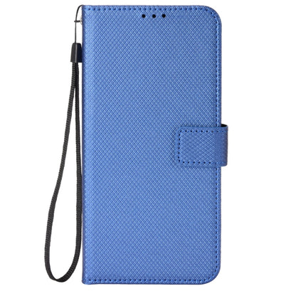 For Doogee S59 / S59 Pro Diamond Texture Leather Phone Case(Blue) - Doogee Cases by buy2fix | Online Shopping UK | buy2fix