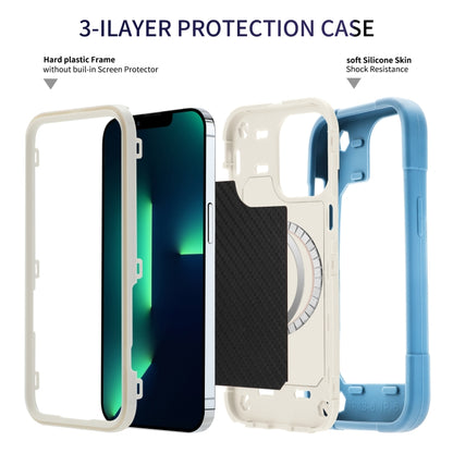 For iPhone 13 Pro Max Colorful Magsafe Magnetic Phone Case (Ice Blue) - iPhone 13 Pro Max Cases by buy2fix | Online Shopping UK | buy2fix