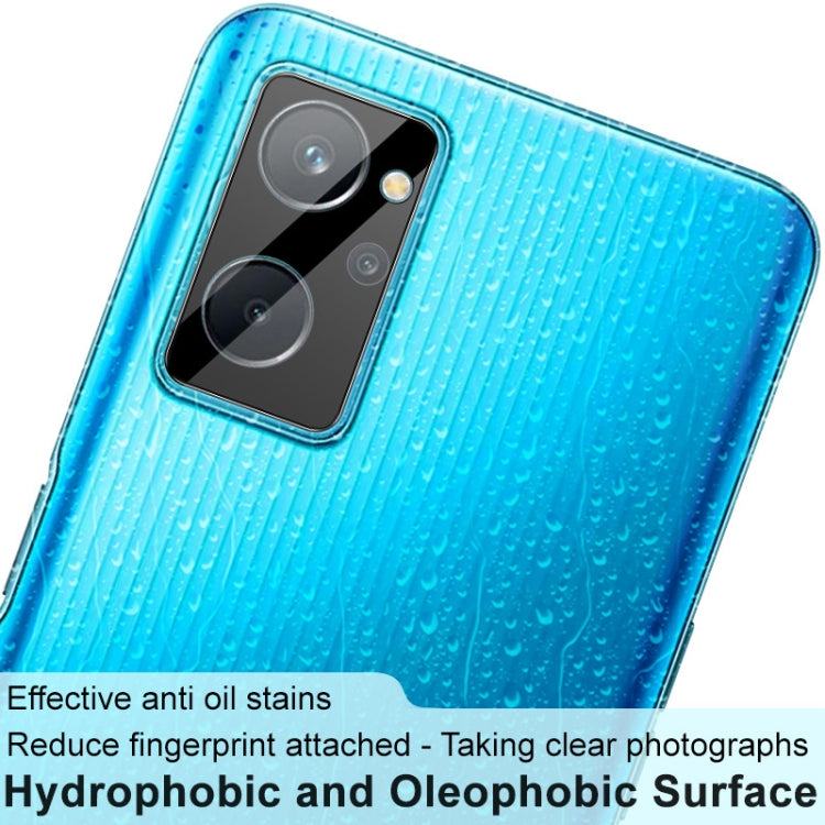 For OPPO Realme 9i Global imak Integrated Rear Camera Lens Tempered Glass Film with Lens Cap Black Version - For OPPO by imak | Online Shopping UK | buy2fix