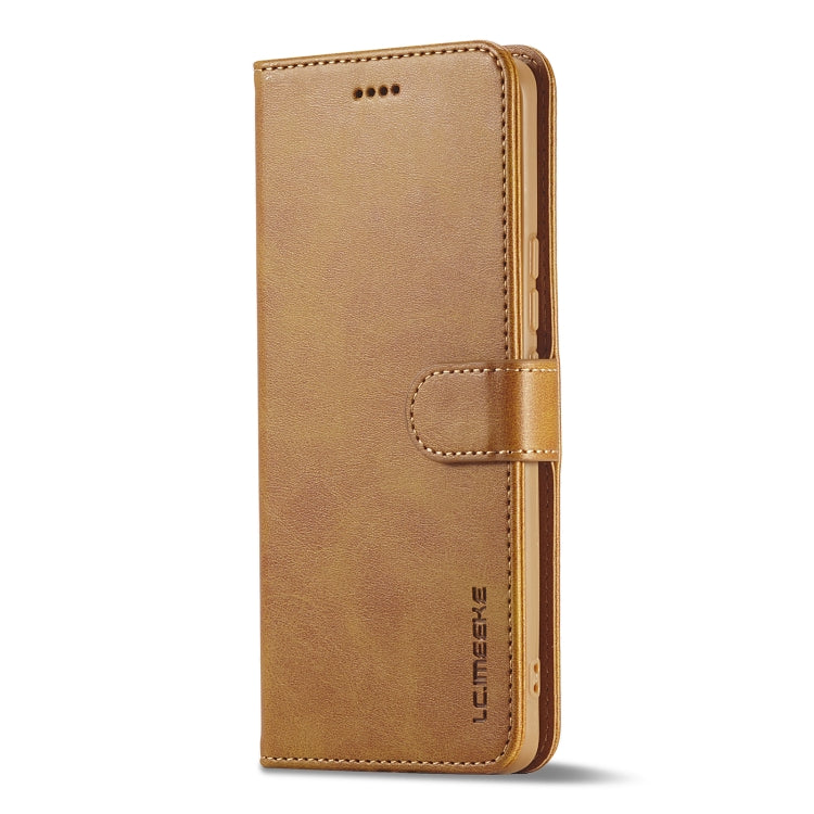 For Honor 50 / nova 9 LC.IMEEKE Calf Texture Leather Phone Case(Brown) - Honor Cases by LC.IMEEKE | Online Shopping UK | buy2fix