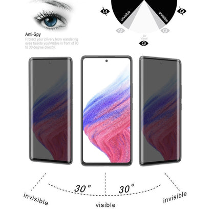 Full Cover Anti-peeping Tempered Glass Film For Samsung Galaxy A53 5G - Galaxy Tempered Glass by buy2fix | Online Shopping UK | buy2fix