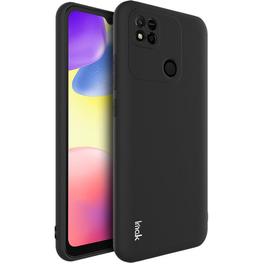 For Xiaomi Redmi 10A 4G IMAK UC-3 Series Shockproof Frosted TPU Phone Case(Black) - Xiaomi Cases by imak | Online Shopping UK | buy2fix