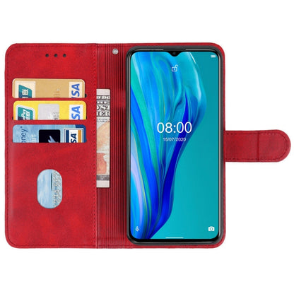 For Ulefone Note 12 Leather Phone Case(Red) - Ulefone Cases by buy2fix | Online Shopping UK | buy2fix