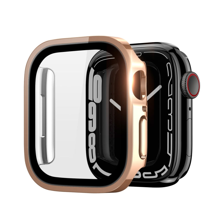 DUX DUCIS Electroplated PC Watch Case For Apple Watch Series 6&SE&5&4 40mm / 3&2&1 38mm(Rose Gold) - Watch Cases by DUX DUCIS | Online Shopping UK | buy2fix