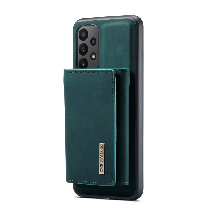 For Samsung Galaxy A23 5G DG.MING M1 Series 3-Fold Multi Card Wallet Phone Case(Green) - Galaxy Phone Cases by DG.MING | Online Shopping UK | buy2fix