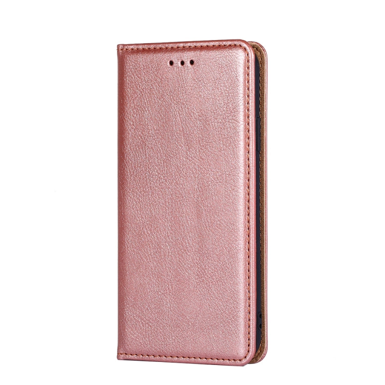 For DOOGEE X96 Pro Gloss Oil Solid Color Magnetic Leather Phone Case(Rose Gold) - Doogee Cases by buy2fix | Online Shopping UK | buy2fix