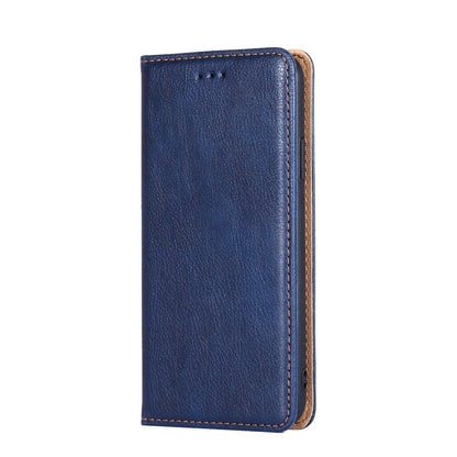 For DOOGEE X96 Pro Gloss Oil Solid Color Magnetic Leather Phone Case(Blue) - Doogee Cases by buy2fix | Online Shopping UK | buy2fix