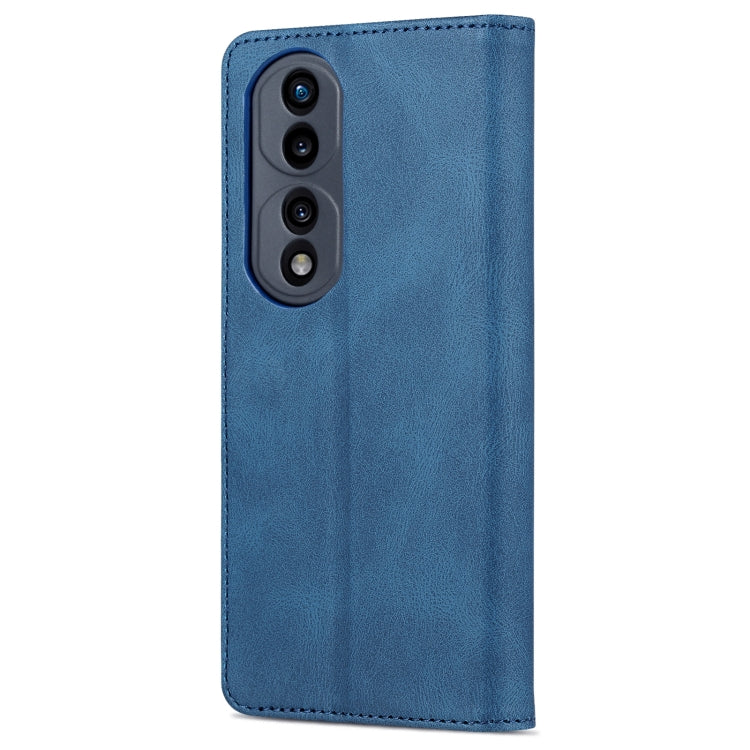 For Honor 70 / 70 Pro AZNS Dream II Skin Feel Horizontal Flip Leather Case(Blue) - Honor Cases by AZNS | Online Shopping UK | buy2fix