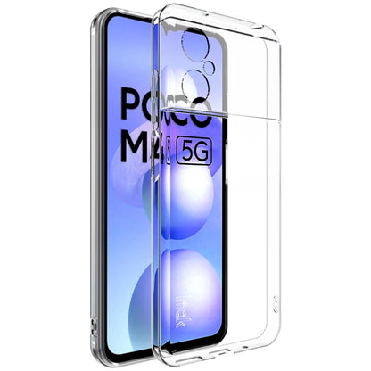 For Xiaomi Poco M4 5G IMAK UX-10 Series Transparent Shockproof TPU Phone Case(Transparent) - Xiaomi Cases by imak | Online Shopping UK | buy2fix