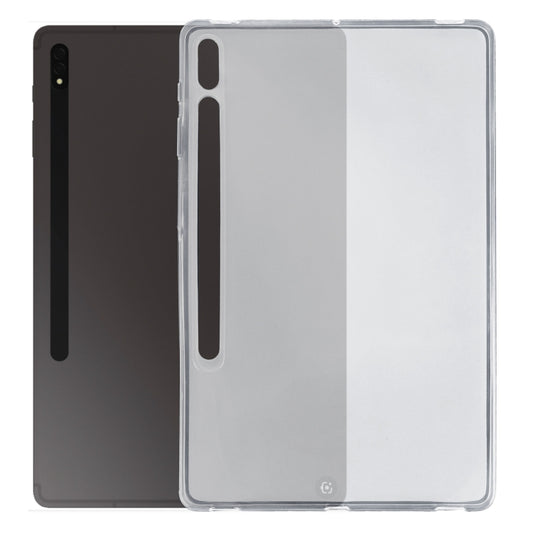 For Samsung Galaxy Tab S9+ / S8+ / S7+ TPU Tablet Case (Frosted Clear) - Galaxy Tab S8+ Cases by buy2fix | Online Shopping UK | buy2fix