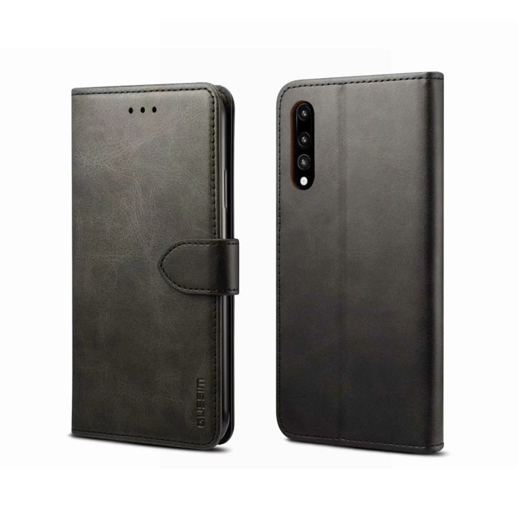 For Huawei P20 Pro GUSSIM Business Style Horizontal Flip Leather Case with Holder & Card Slots & Wallet(Black) - Huawei Cases by GUSSIM | Online Shopping UK | buy2fix