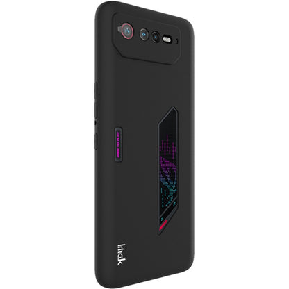For Asus ROG Phone 6 IMAK UC-3 Series Shockproof Frosted TPU Protective Case(Black) - ASUS Cases by imak | Online Shopping UK | buy2fix