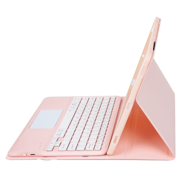 A0N4-A Detachable Sheep Pattern TPU Bluetooth Keyboard Tablet Leather Case with Touchpad For Xiaomi Pad 5 Pro 12.4(Pink) - More Tablet Cases by buy2fix | Online Shopping UK | buy2fix