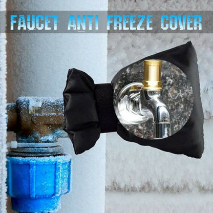 420D Oxford Cloth Outdoor Waterproof Winter Faucet Antifreeze Cover(Green) - Faucets & Accessories by buy2fix | Online Shopping UK | buy2fix