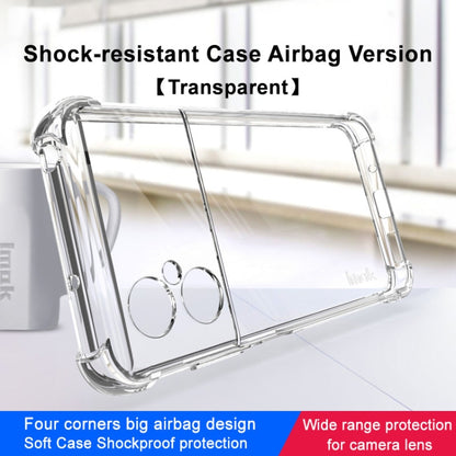 For Xiaomi Poco M4 5G imak Shockproof Airbag TPU Phone Case(Transparent) - Xiaomi Cases by imak | Online Shopping UK | buy2fix