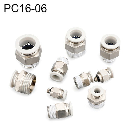 PC16-06 LAIZE PC Straight Pneumatic Quick Fitting Connector - Interface Series by LAIZE | Online Shopping UK | buy2fix