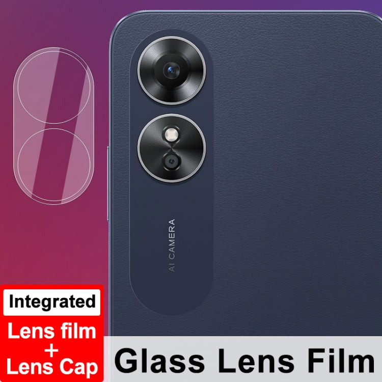 For OPPO A17 4G Global imak Integrated Rear Camera Lens Tempered Glass Film - For OPPO by imak | Online Shopping UK | buy2fix