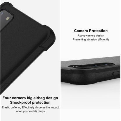 For Nokia G60 5G imak Shockproof Airbag TPU Phone Case(Matte Grey) - Nokia Cases by imak | Online Shopping UK | buy2fix