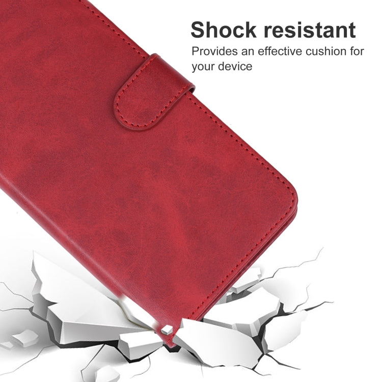 For Doogee V30 5G Leather Phone Case(Red) - Doogee Cases by buy2fix | Online Shopping UK | buy2fix