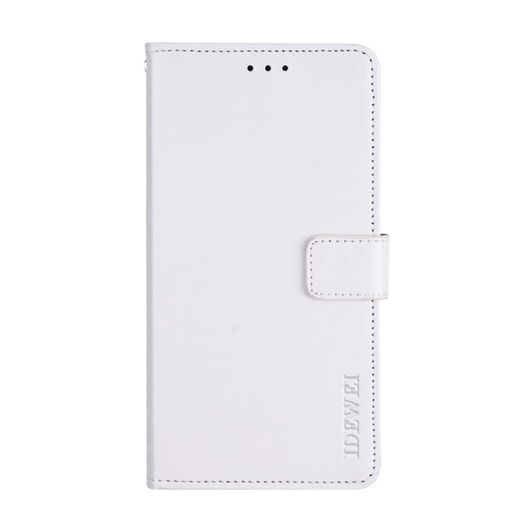 For Huawei nova 10 SE idewei Crazy Horse Texture Leather Phone Case(White) - Huawei Cases by idewei | Online Shopping UK | buy2fix