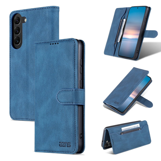 For Samsung Galaxy S23 5G AZNS Dream II Skin Feel Flip Leather Phone Case(Blue) - Galaxy S23 5G Cases by AZNS | Online Shopping UK | buy2fix