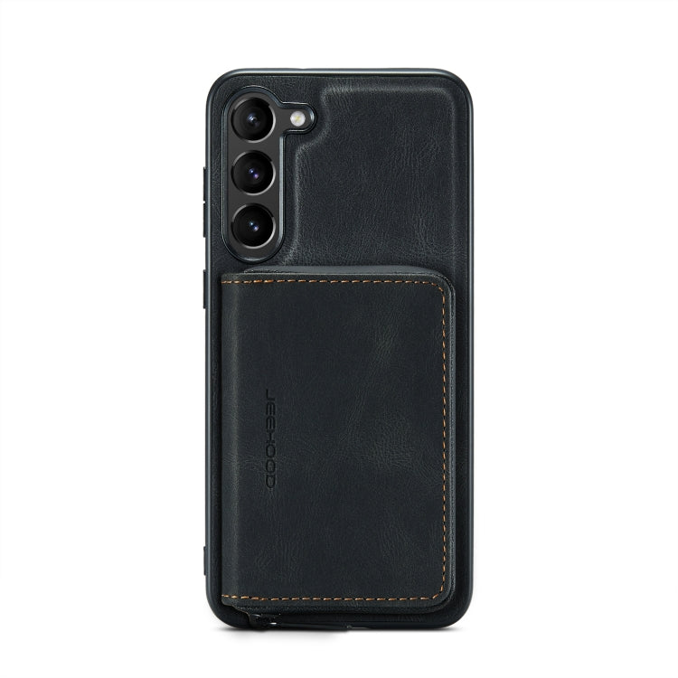 For Samsung Galaxy S23+ 5G JEEHOOD Magnetic Zipper Wallet Leather Phone Case(Black) - Galaxy S23+ 5G Cases by JEEHOOD | Online Shopping UK | buy2fix