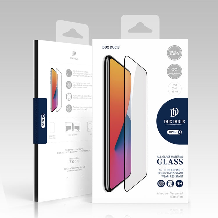 For Xiaomi 13 Pro 10pcs DUX DUCIS 0.33mm 9H Medium Alumina Tempered Glass Film - 13 Pro Tempered Glass by DUX DUCIS | Online Shopping UK | buy2fix