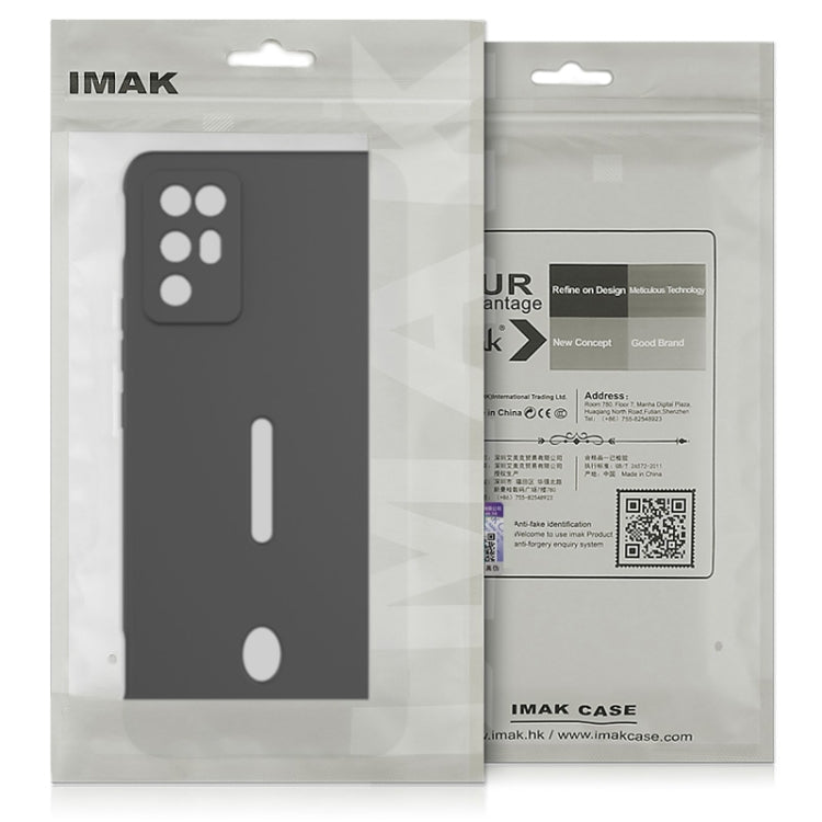 For OPPO OPPO Reno9 Pro+ 5G IMAK UC-4 Series Straight Edge TPU Soft Phone Case(White) - OPPO Cases by imak | Online Shopping UK | buy2fix