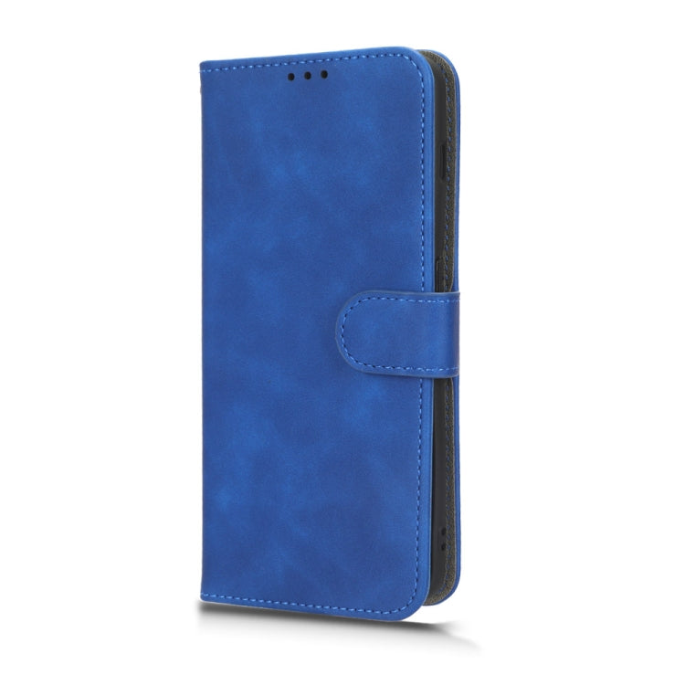 For OnePlus 11 Skin Feel Magnetic Flip Leather Phone Case(Blue) - OnePlus Cases by buy2fix | Online Shopping UK | buy2fix