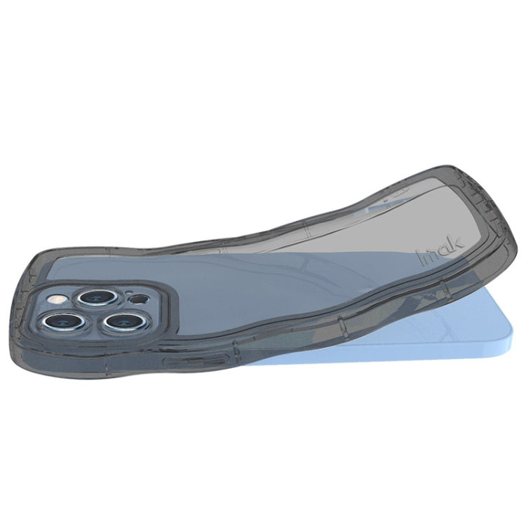 For OPPO Reno8 Pro 5G Global/Reno8 Pro+ 5G IMAK UX-8 Series TPU Phone Case(Transparent Black) - OPPO Cases by imak | Online Shopping UK | buy2fix