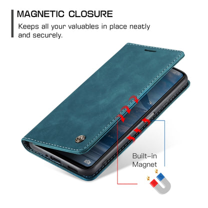 For Xiaomi Redmi Note 12 Pro 5G / Poco X5 Pro CaseMe 013 Multifunctional Horizontal Flip Leather Phone Case(Blue) - Xiaomi Cases by CaseMe | Online Shopping UK | buy2fix