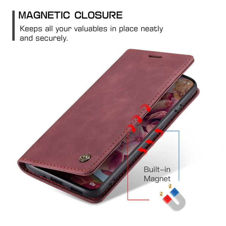 For OnePlus 11 CaseMe 013 Multifunctional Horizontal Flip Leather Phone Case(Wine Red) - OnePlus Cases by CaseMe | Online Shopping UK | buy2fix