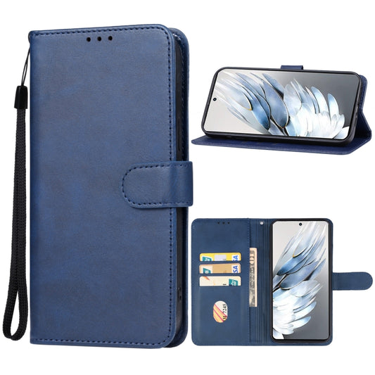 For ZTE nubia Z50S Pro Leather Phone Case(Blue) - ZTE Cases by buy2fix | Online Shopping UK | buy2fix