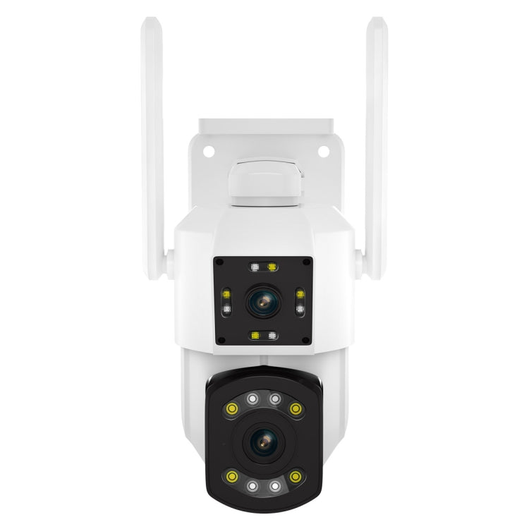 ESCAM PT210 2x3MP Dual Lens Dual Screen Monitor WiFi Camera Support Two-way Voice & Motion Detection & Cloud Storage(EU Plug) - Wireless Camera by ESCAM | Online Shopping UK | buy2fix