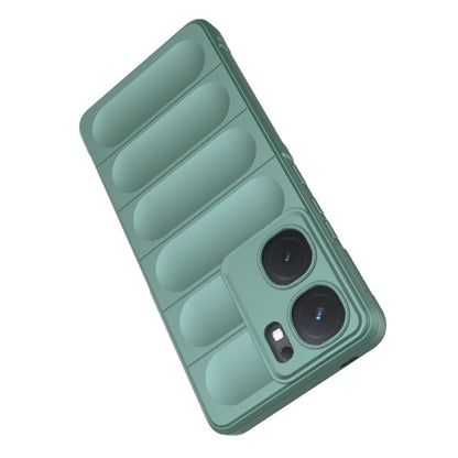 For vivo iQOO Neo9 Magic Shield TPU + Flannel Phone Case(Light Blue) - iQOO Neo9 Cases by buy2fix | Online Shopping UK | buy2fix