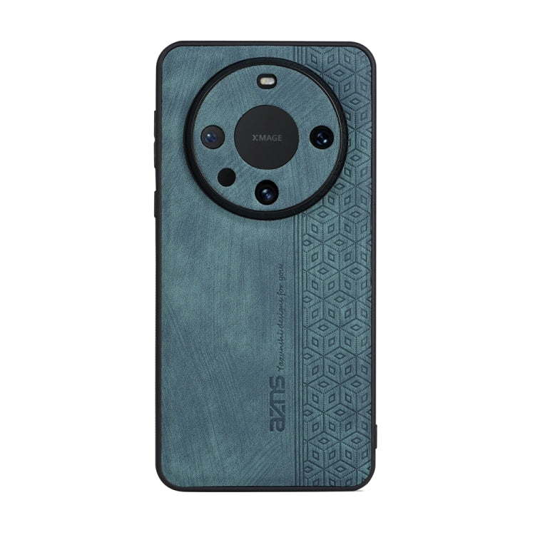 For Huawei Mate 60 Pro AZNS 3D Embossed Skin Feel Phone Case(Dark Green) - Huawei Cases by AZNS | Online Shopping UK | buy2fix