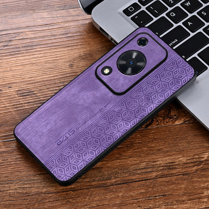 For Huawei Enjoy 70 AZNS 3D Embossed Skin Feel Phone Case(Purple) - Huawei Cases by AZNS | Online Shopping UK | buy2fix