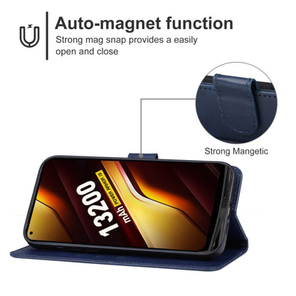 For Ulefone Armor X13 Leather Phone Case(Blue) - Ulefone Cases by buy2fix | Online Shopping UK | buy2fix