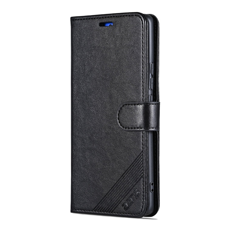 For vivo X200 Pro mini AZNS Sheepskin Texture Flip Leather Phone Case(Black) - X200 Pro mini Cases by AZNS | Online Shopping UK | buy2fix