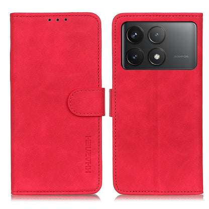 For Xiaomi Redmi K70 5G / K70 Pro 5G KHAZNEH Retro Texture Flip Leather Phone Case(Red) - K70 Cases by buy2fix | Online Shopping UK | buy2fix