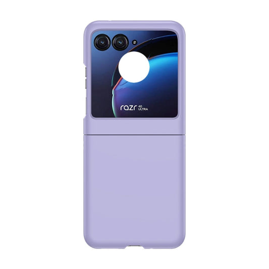 For Motorola Razr 50 Skin Feel PC Phone Case(Sakura Purple) - Motorola Cases by buy2fix | Online Shopping UK | buy2fix