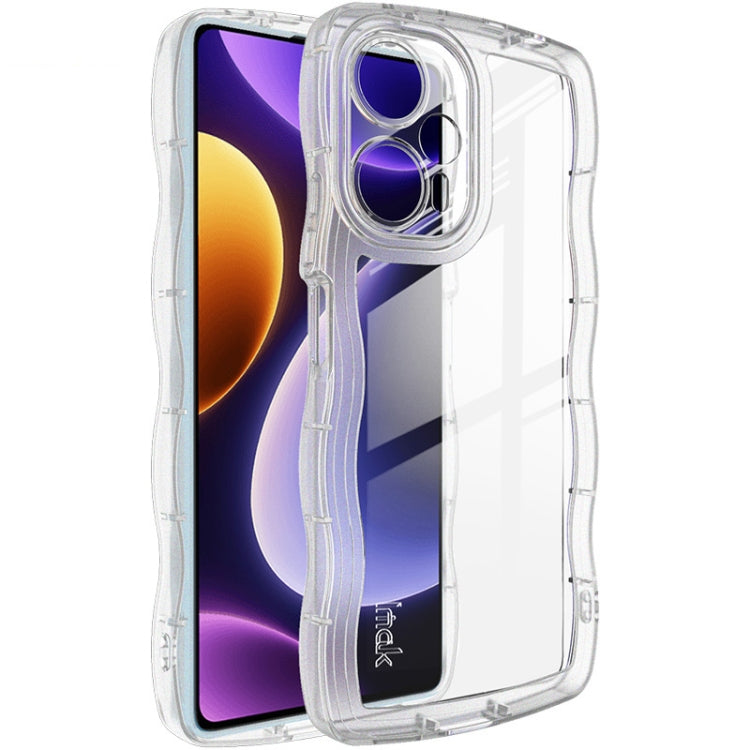For Xiaomi Redmi Note 12 Turbo 5G/Poco F5 5G IMAK UX-8 Series Shockproof TPU Phone Case(Transparent) - Xiaomi Cases by imak | Online Shopping UK | buy2fix