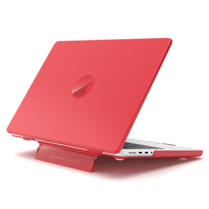 For Macbook Pro 16.2 2023 A2991/A2780 Frosted Translucent Laptop Protective Case(Red) - MacBook Pro Cases by buy2fix | Online Shopping UK | buy2fix