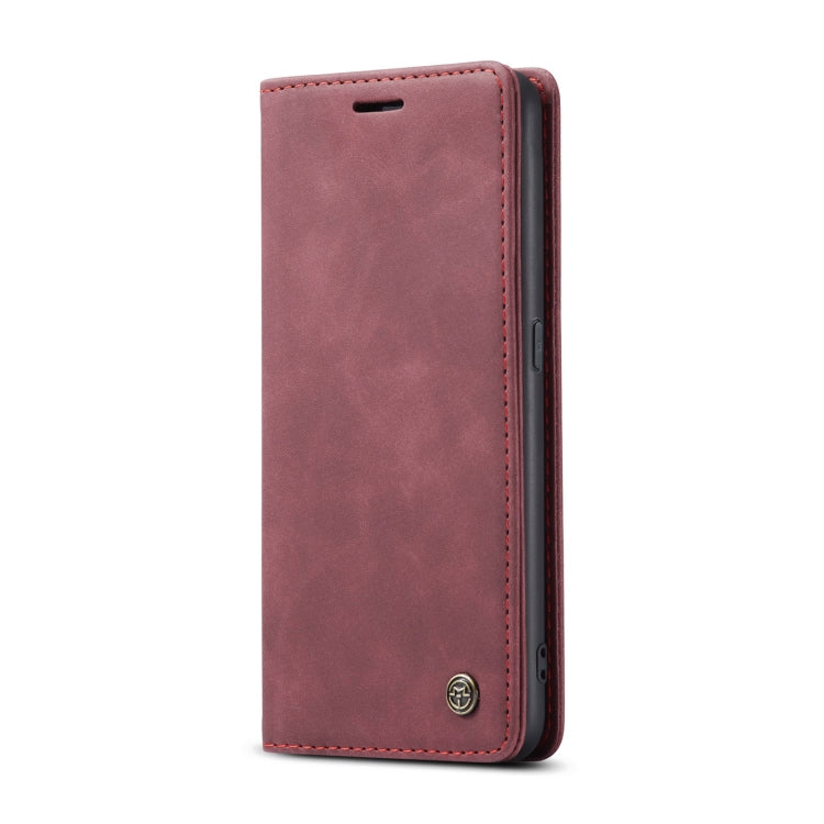 For OPPO Reno8 T 4G CaseMe 013 Multifunctional Horizontal Flip Leather Phone Case(Wine Red) - OPPO Cases by CaseMe | Online Shopping UK | buy2fix