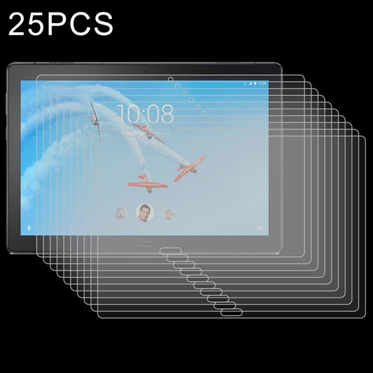 25 PCS For Lenovo Tab P10 X705M 9H 0.3mm Explosion-proof Tempered Glass Film - Others by buy2fix | Online Shopping UK | buy2fix