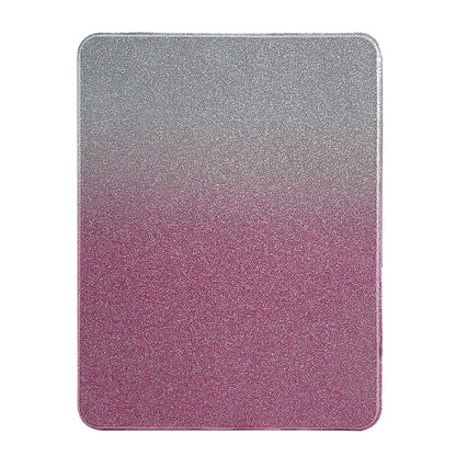 For iPad Air 11 2024 / iPad Pro 11 Gradient Glitter Magnetic Split Leather Tablet Case(Rose Red) - iPad Pro 11 (2022/2021) Cases by buy2fix | Online Shopping UK | buy2fix