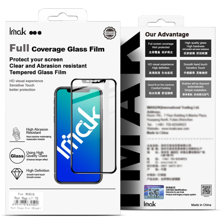 For Honor 70 Lite 5G imak 9H Surface Hardness Full Screen Tempered Glass Film Pro+ Series - Honor Tempered Glass by imak | Online Shopping UK | buy2fix