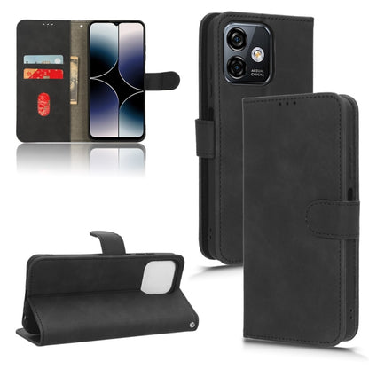For Ulefone Note 16 Pro Skin Feel Magnetic Flip Leather Phone Case(Black) - Ulefone Cases by buy2fix | Online Shopping UK | buy2fix