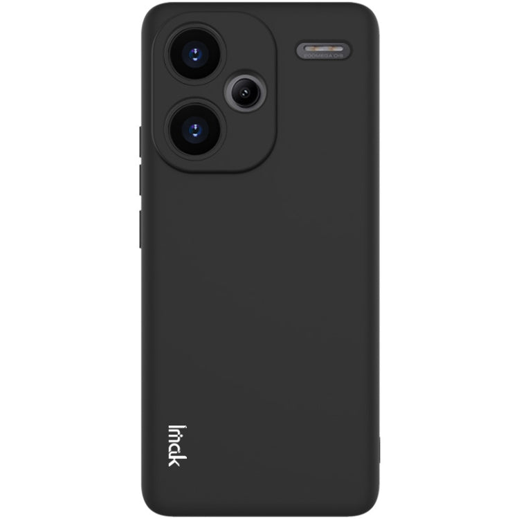 For Xiaomi Redmi Note 13 Pro+ 5G IMAK UC-3 Series Shockproof Frosted TPU Protective Phone Case(Black) - Xiaomi Cases by imak | Online Shopping UK | buy2fix