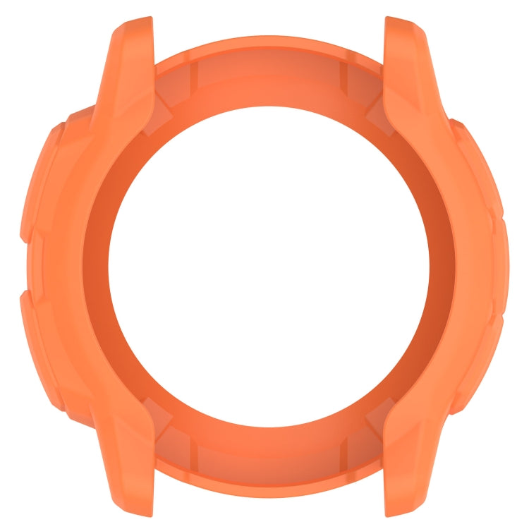 For Garmin Instinct 2X Armor Hollow Watch Protective Case(Orange) - Watch Cases by buy2fix | Online Shopping UK | buy2fix